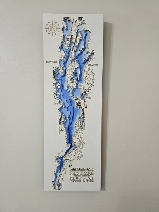 Lake Champlain Map