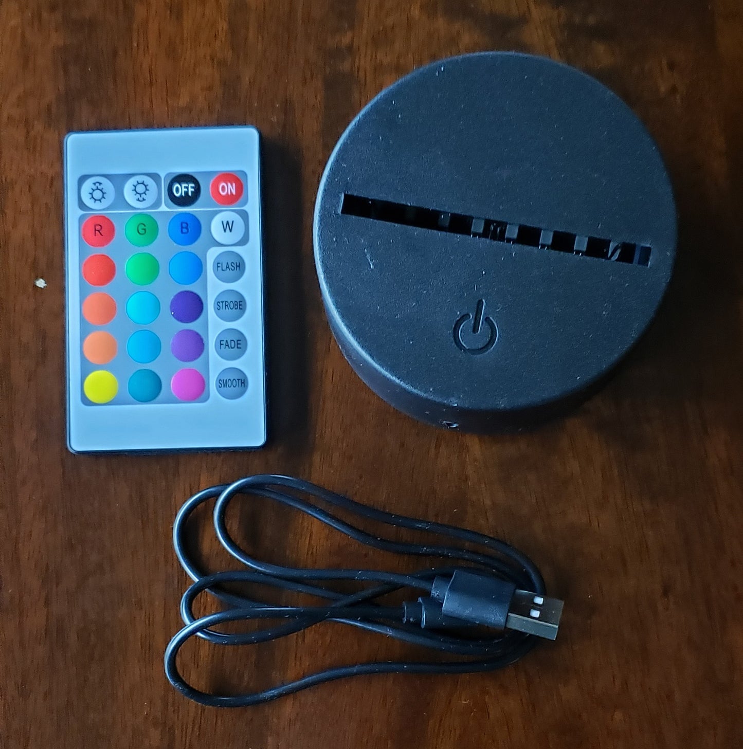 Acrylic light, display, nightlight RGB engraved " Best Grandpa ever"